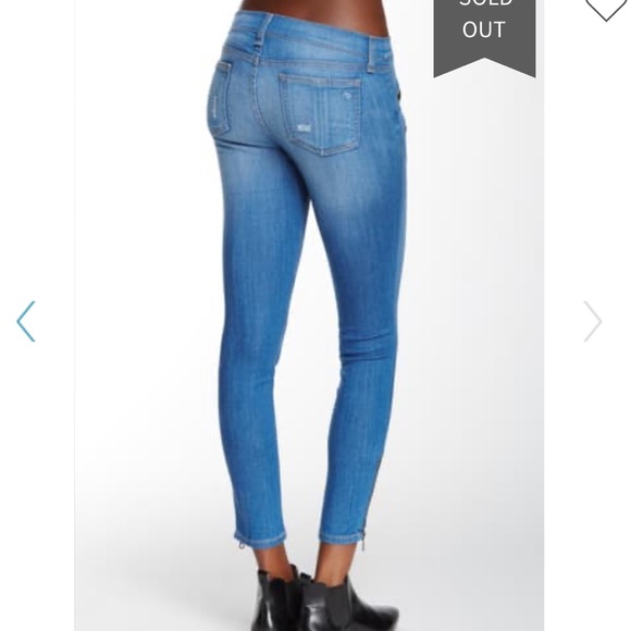 Rag & Bone Zip Accent Crop Jean - Picture 2 of 16